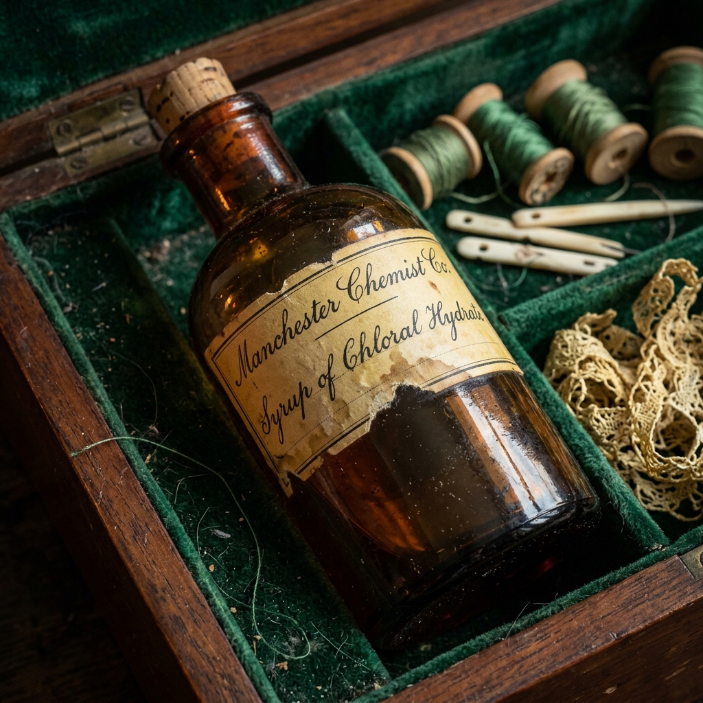 Chloral Hydrate Apothecary Vial